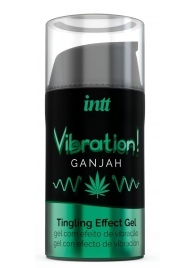 Жидкий интимный гель с эффектом вибрации Vibration! Ganjah - 15 мл. - INTT - купить с доставкой в Нижнекамске