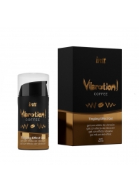 Жидкий интимный гель с эффектом вибрации Vibration! Coffee - 15 мл. - INTT - купить с доставкой в Нижнекамске
