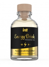 Массажный гель с согревающим эффектом Energy Drink - 30 мл. - INTT - купить с доставкой в Нижнекамске