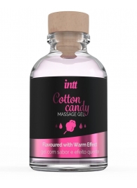 Массажный гель с согревающим эффектом Cotton Candy - 30 мл. - INTT - купить с доставкой в Нижнекамске