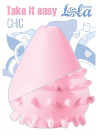 Нежно-розовый мастурбатор Chic - Lola Games - в Нижнекамске купить с доставкой