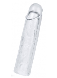 Прозрачная насадка-удлинитель Flawless Clear Penis Sleeve Add 1 - 15,5 см. - Lovetoy - в Нижнекамске купить с доставкой