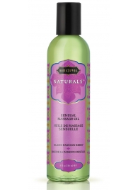 Массажное масло Naturals Island Passion Berry с ароматом тропических фруктов - 236 мл. - Kama Sutra - купить с доставкой в Нижнекамске