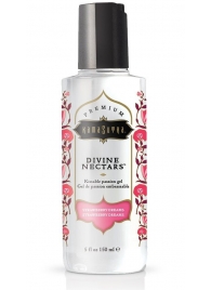Гель-лубрикант на водной основе Divine Nectars Strawberry Dream с ароматом клубники - 150 мл. - Kama Sutra - купить с доставкой в Нижнекамске