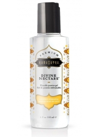 Гель-лубрикант на водной основе Divine Nectars Vanilla с ароматом ванили - 150 мл. - Kama Sutra - купить с доставкой в Нижнекамске