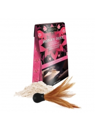 Пудра для тела Honey Dust Body Powder с ароматом клубники - 28 гр. - Kama Sutra - купить с доставкой в Нижнекамске