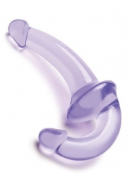 Фиолетовый безремневой страпон Strapless Strap-On - Lux Fetish - купить с доставкой в Нижнекамске