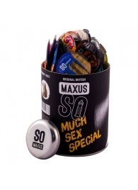 Текстурированные презервативы в кейсе MAXUS So Much Sex - 100 шт. - Maxus - купить с доставкой в Нижнекамске