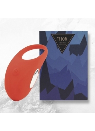 Красное кольцо с вибрацией Thor Cockring - FeelzToys - в Нижнекамске купить с доставкой