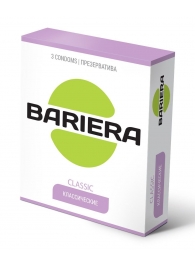 Классические презервативы Bariera Classic - 3 шт. - Bariera - купить с доставкой в Нижнекамске