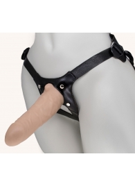 Пустотелый фаллопротез MEN STYLE - 17,5 см. - LOVETOY (А-Полимер) - купить с доставкой в Нижнекамске