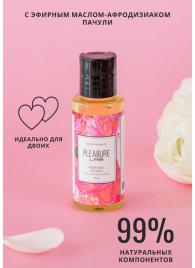 Массажное масло Pleasure Lab Delicate с ароматом пиона и пачули - 50 мл. - Pleasure Lab - купить с доставкой в Нижнекамске
