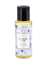 Массажное масло Pleasure Lab Enchanting с ароматом черной смородины и лаванды - 50 мл. - Pleasure Lab - купить с доставкой в Нижнекамске