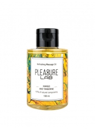 Массажное масло Pleasure Lab Refreshing с ароматом манго и мандарина - 100 мл. - Pleasure Lab - купить с доставкой в Нижнекамске