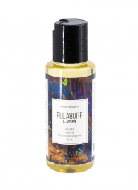 Массажное масло Pleasure Lab Relaxing с ароматом винограда и инжира - 50 мл. - Pleasure Lab - купить с доставкой в Нижнекамске