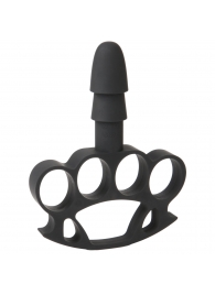 Кастет с штырьком для насадок Vac-U-Lock Knuckle Up - Doc Johnson - купить с доставкой в Нижнекамске