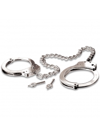 Металлические наручники Metal Leg Cuffs - Pipedream - купить с доставкой в Нижнекамске