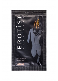 Пробник лубриканта на водной основе Erotist Anal - 4 мл. - Erotist Lubricants - купить с доставкой в Нижнекамске