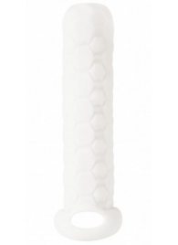 Белый фаллоудлинитель Homme Long - 13,5 см. - Lola Games - в Нижнекамске купить с доставкой