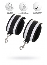 Серебристо-черные оковы Anonymo - ToyFa - купить с доставкой в Нижнекамске