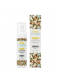 Разогревающее массажное масло с ароматом пина колада Gourmet Pina Colada - 50 мл. - Exsens - купить с доставкой в Нижнекамске