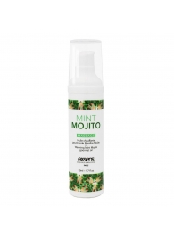 Разогревающее массажное масло с ароматом мохито Gourmet Mint Mojito - 50 мл. - Exsens - купить с доставкой в Нижнекамске
