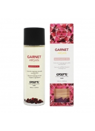 Органическое массажное масло GARNET ARGAN - 100 мл. - Exsens - купить с доставкой в Нижнекамске