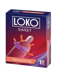 Стимулирующая насадка на пенис LOKO SWEET с возбуждающим эффектом - Sitabella - в Нижнекамске купить с доставкой