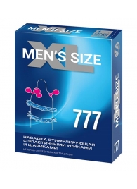 Стимулирующая насадка на пенис MEN SIZE 777 - Sitabella - в Нижнекамске купить с доставкой