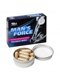 Пищевой концентрат для мужчин MANS FORCE  - 12 капсул - Sitabella - купить с доставкой в Нижнекамске