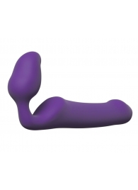Фиолетовый безремневой страпон Queens L - Adrien Lastic - купить с доставкой в Нижнекамске