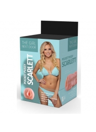 Телесный мастурбатор-вагина Scarlett - Dream Toys - в Нижнекамске купить с доставкой