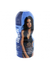 Телесный мастурбатор-вагина в тубе Bella - Dream Toys - в Нижнекамске купить с доставкой