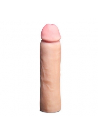 Телесная фаллическая насадка на пенис Magnum Xtender - 23 см. - Blush Novelties - в Нижнекамске купить с доставкой