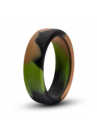 Эрекционное кольцо камуфляжной расцветки Silicone Camo Cock Ring - Blush Novelties - в Нижнекамске купить с доставкой