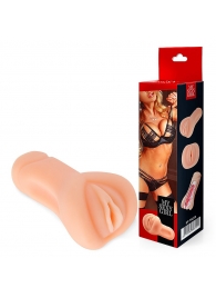 Телесный реалистичный мастурбатор в виде вагины - Bior toys - в Нижнекамске купить с доставкой