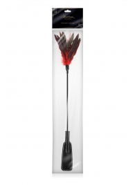 Стек-щекоталка Sweet Caress Feather Whip - 58 см. - Sweet Caress - купить с доставкой в Нижнекамске