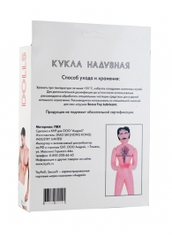 Надувная секс-кукла мужского пола - ToyFa - в Нижнекамске купить с доставкой