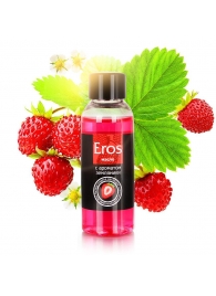 Массажное масло Eros fantasy с ароматом земляники - 50 мл. - Биоритм - купить с доставкой в Нижнекамске
