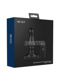 Черный вибростимулятор простаты Nexus Bolster - 12,3 см. - Nexus Range - в Нижнекамске купить с доставкой