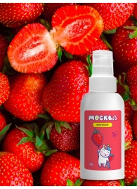 Универсальная смазка с ароматом клубники  Москва Вкусная  - 100 мл. - Москва - купить с доставкой в Нижнекамске