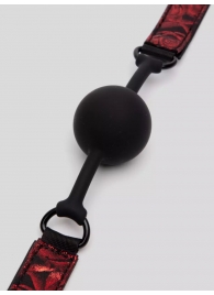 Кляп-шар на двусторонних ремешках Reversible Silicone Ball Gag - Fifty Shades of Grey - купить с доставкой в Нижнекамске