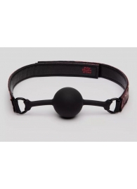 Кляп-шар на двусторонних ремешках Reversible Silicone Ball Gag - Fifty Shades of Grey - купить с доставкой в Нижнекамске