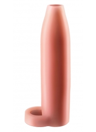Телесная насадка Real Feel Enhancer XL - 17 см. - Pipedream - в Нижнекамске купить с доставкой