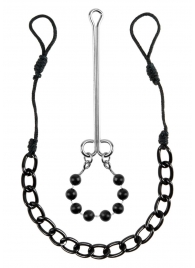 Интимные украшения с бусинами NIPPLE   CLIT JEWELRY - Pipedream - купить с доставкой в Нижнекамске