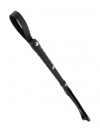 Чёрная плетка Deluxe Cat O  Nine - 62 см. - Pipedream - купить с доставкой в Нижнекамске