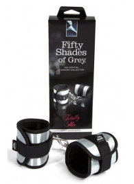 Серо-черные наручники Totally His - Fifty Shades of Grey - купить с доставкой в Нижнекамске