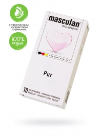 Супертонкие презервативы Masculan Pur - 10 шт. - Masculan - купить с доставкой в Нижнекамске