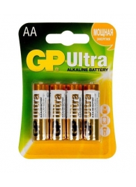 Батарейки алкалиновые GP Ultra Alkaline AA/LR6 - 4 шт. - Элементы питания - купить с доставкой в Нижнекамске
