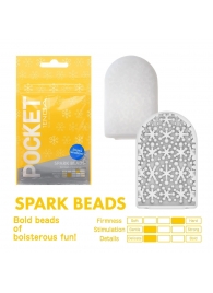 Карманный мастурбатор Spark Beads - Tenga - в Нижнекамске купить с доставкой
